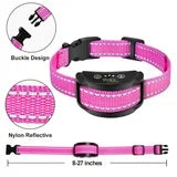 PetJoy Dog Bark Collar,Shock Anti Bark Collar with Beep & Shock,5 Levels,for Dogs 5-120lbs,Waterproof,Brown