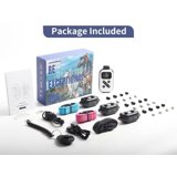 Petjoy Dog Shock Collar with Remote,3600Ft Range Dog Training Collar For 3 Dogs,Automatic Bark Collar with Beep,Vibration&Shock,IPX7 Waterproof Electric Dog Collar for 3 Dogs