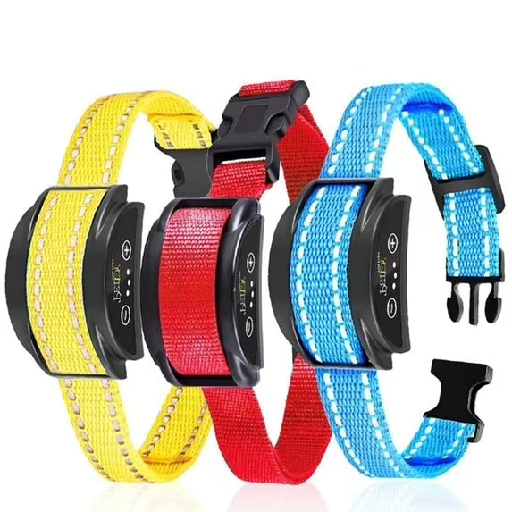 PetJoy Automatic Bark Collar for 3 Dogs,Bark Shock Collar,Anti Barking Collar with Beep&Shock,Bark Collar Adjustable Sensitivity for All Breeds of Dogs