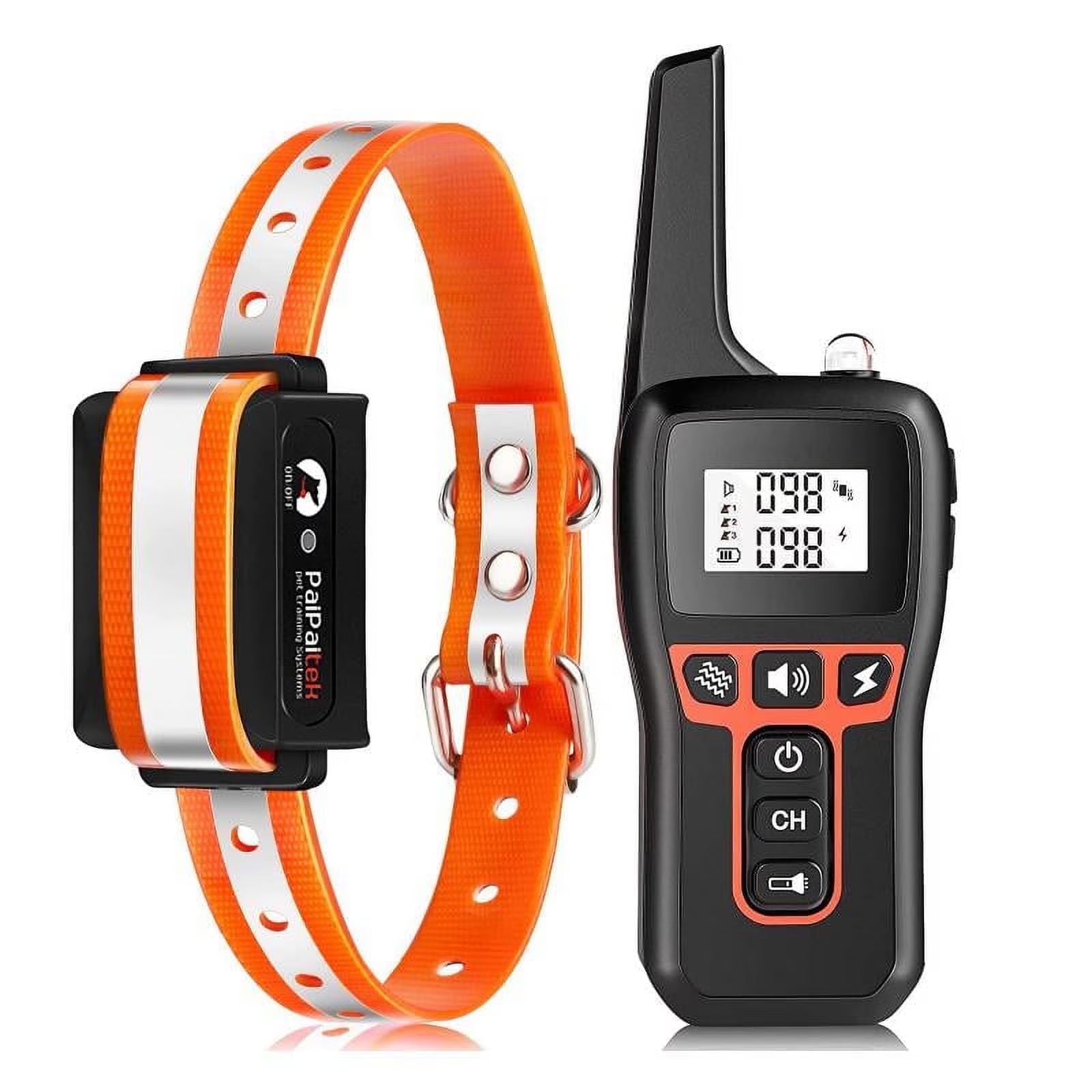 Petjoy Dog Shock Collar for Large Medium Small Dogs,3300FT Range Dog Training Collar, Dog Bark Collar with Remote,3 Modes-Beep,Vibration&Shock,IPX7 Waterproof, Rechargeable Electronic Dog Collar
