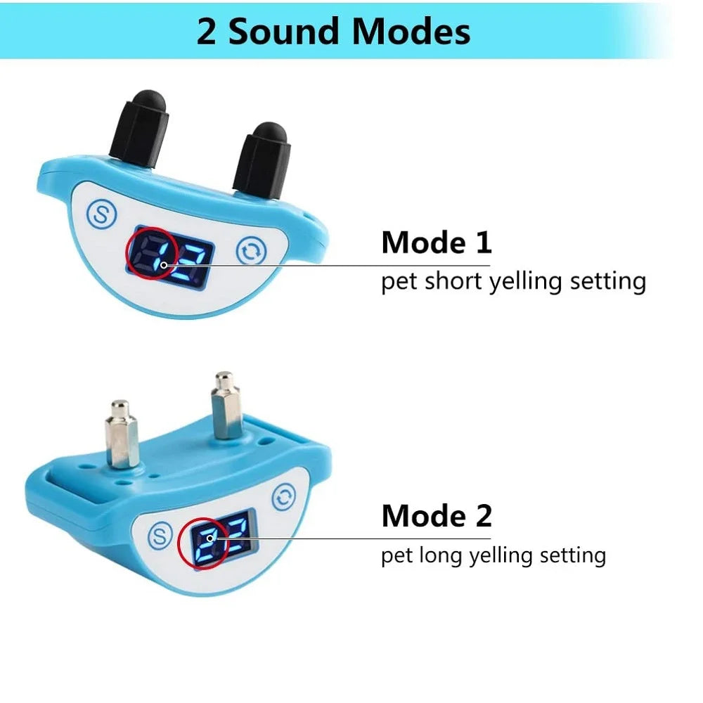 Petjoy Cat Shock Collar, Beep, Vibration and Shock 3 Modes to Auto Stop Meowing, Lightest Safe Shock Collar for Small Cats 5-15lbs & Medium Large Cats, Waterproof & Rechargeable