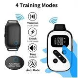 Petjoy Dog Shock Collar with Remote,3600Ft Range Dog Training Collar For 3 Dogs,Automatic Bark Collar with Beep,Vibration&Shock,IPX7 Waterproof Electric Dog Collar for 3 Dogs